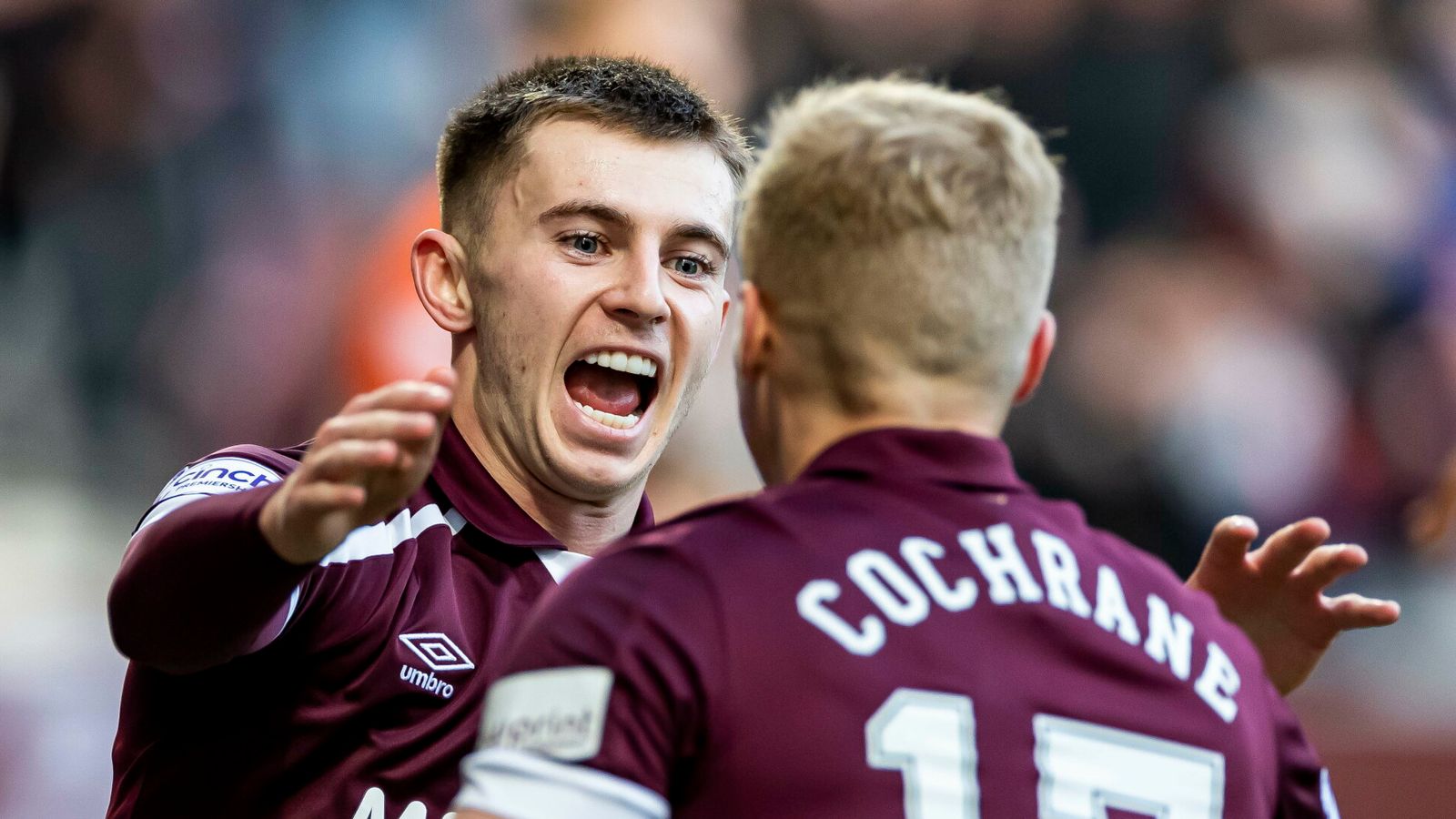 Hearts 52 Dundee United Ben Woodburn scores twice in superb Hearts victory Football News
