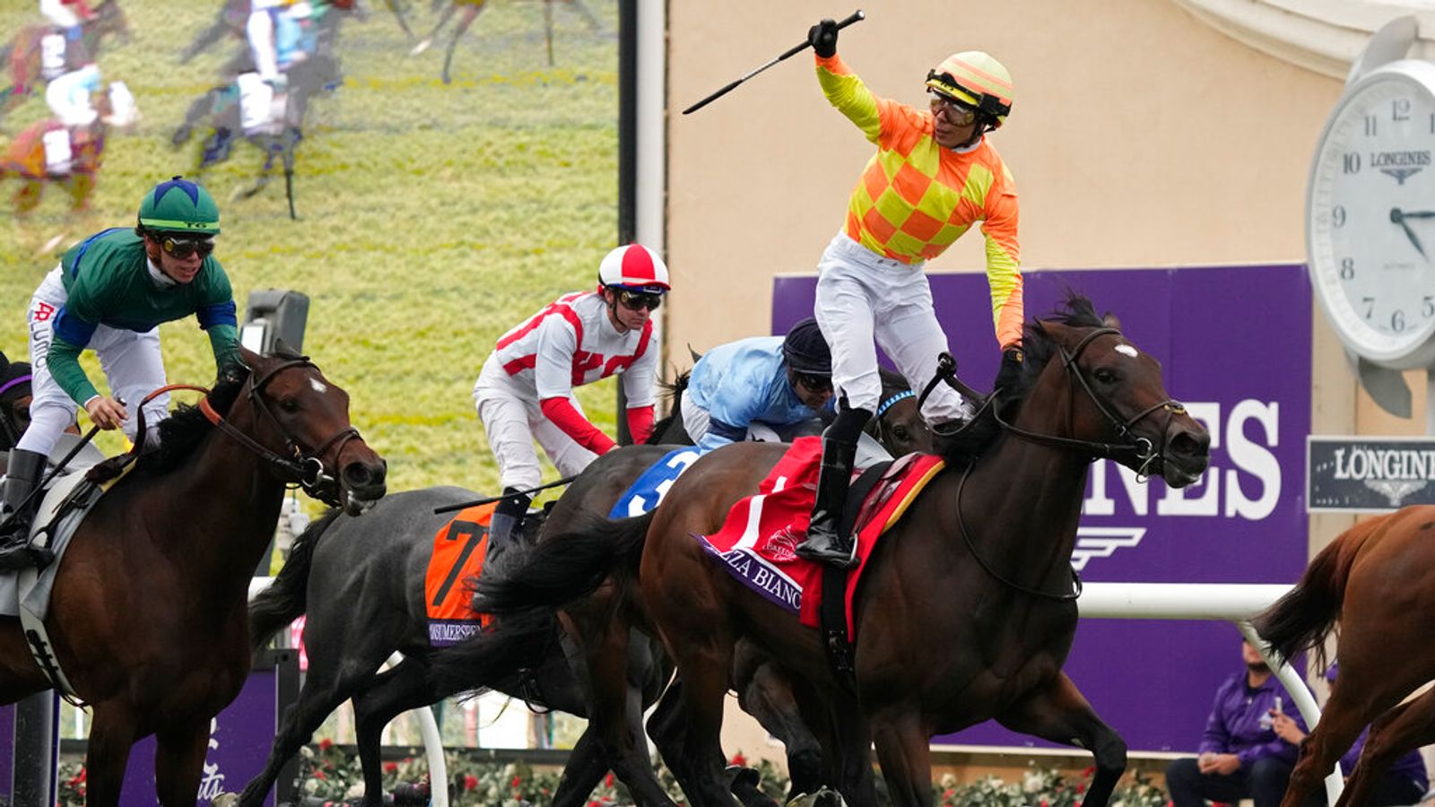 Breeders ‘Cup: Pizza Bianca vuela a casa para reclamar el césped de potras juveniles para el propietario y criador Bobby Flay |  Noticias de carreras