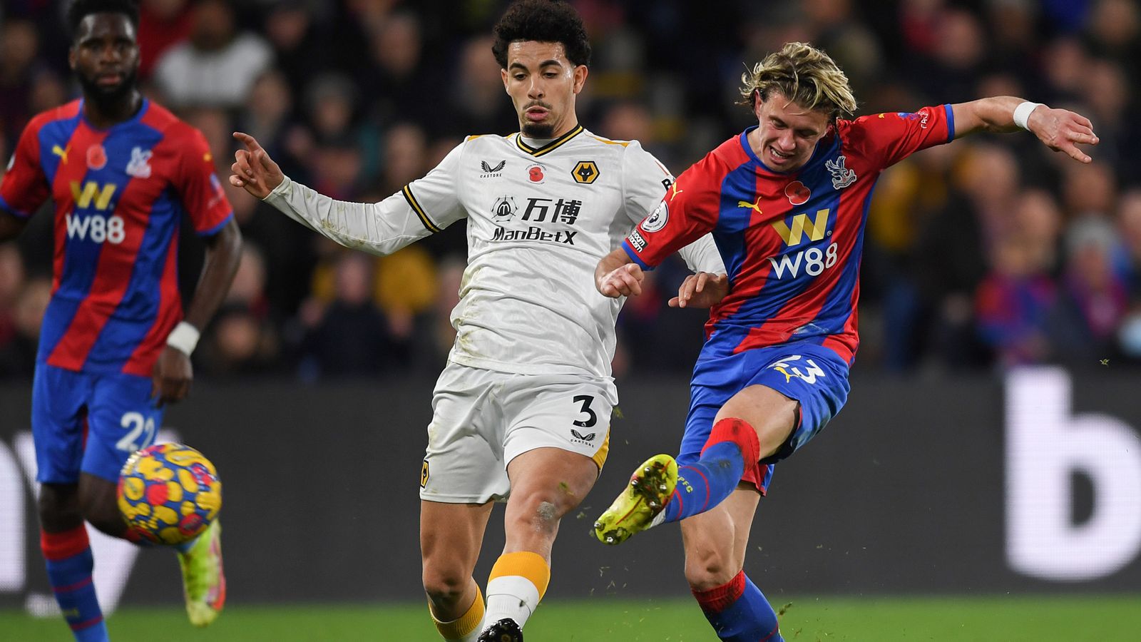 Zaha, Guehi, Gallagher, Mitchell, Andersen: Crystal Palace's