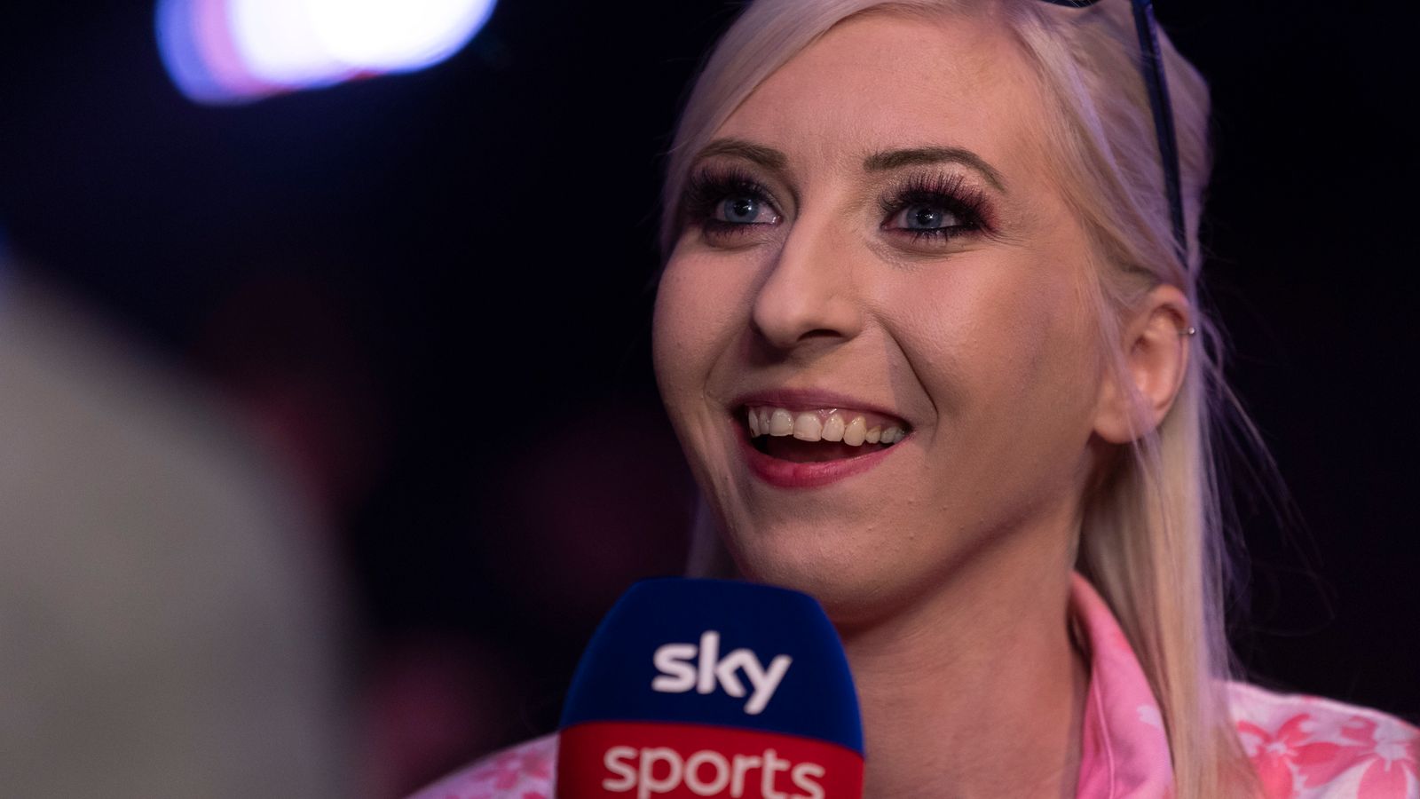 Fallon Sherrock Grand Slam of Darts debutant lights up the Aldersley