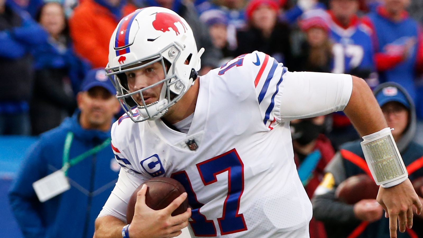 NFL Week Eight Stats Josh Allen matches Cam Newton rushing touchdown