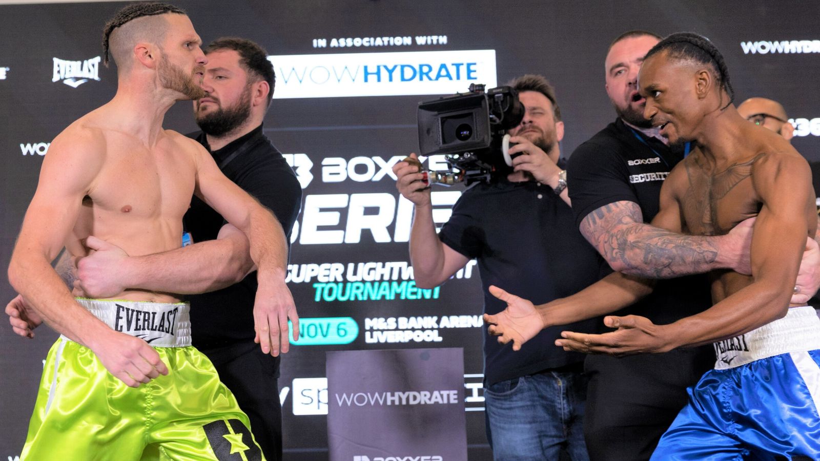 Boxxer Series: Lee Appleyard Shoves Levi Kinsiona As Tempers Flare 