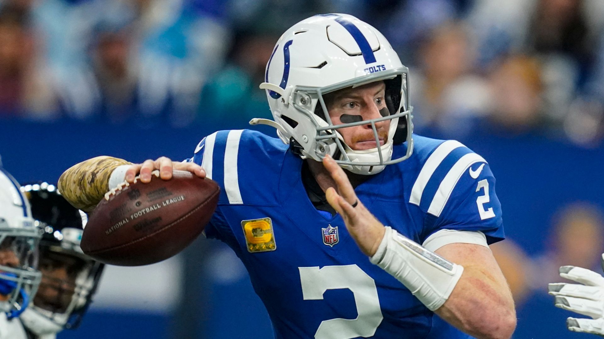 Colts trading QB Wentz to Commanders