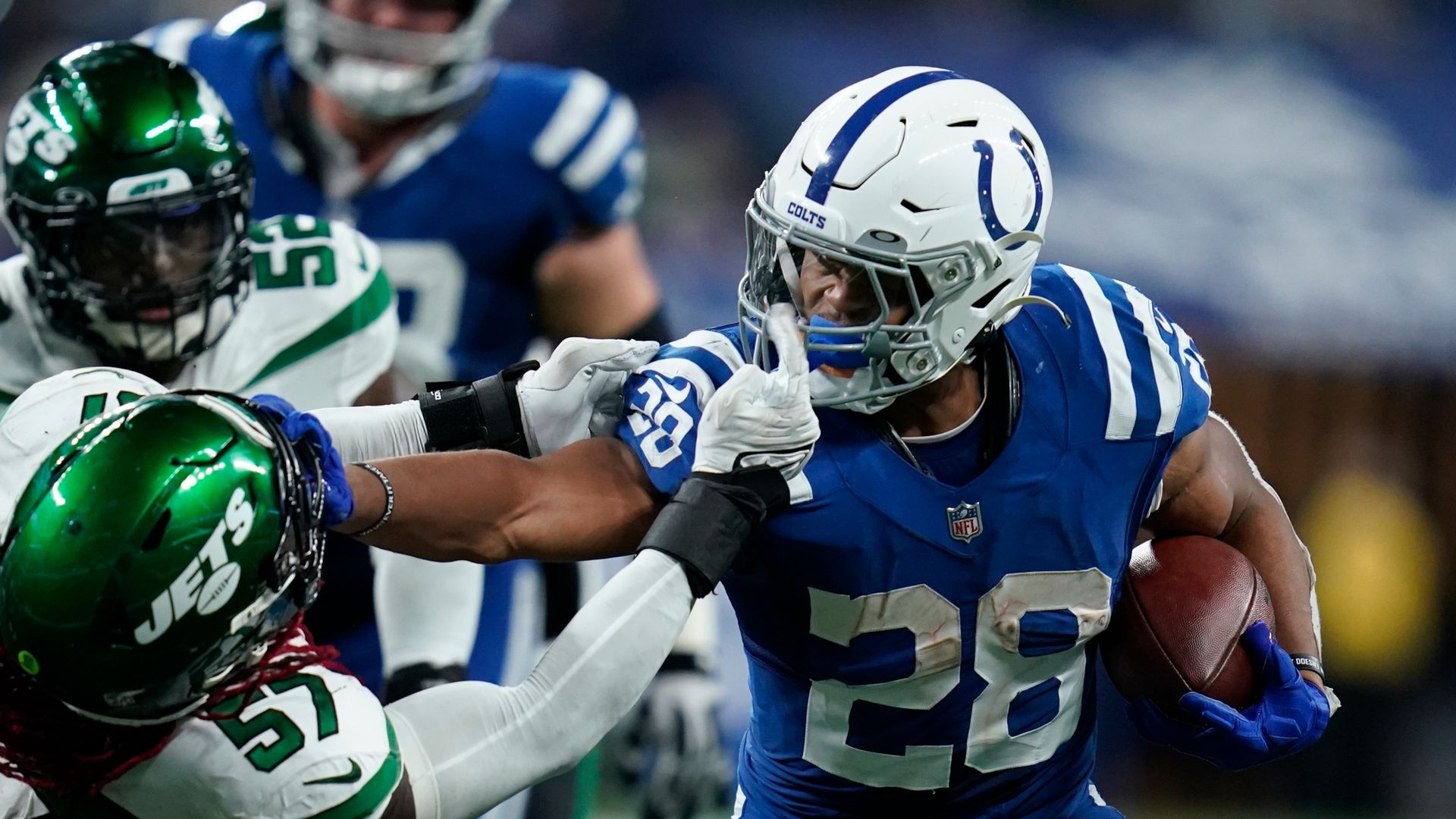 Colts cruise to convincing win over Jets