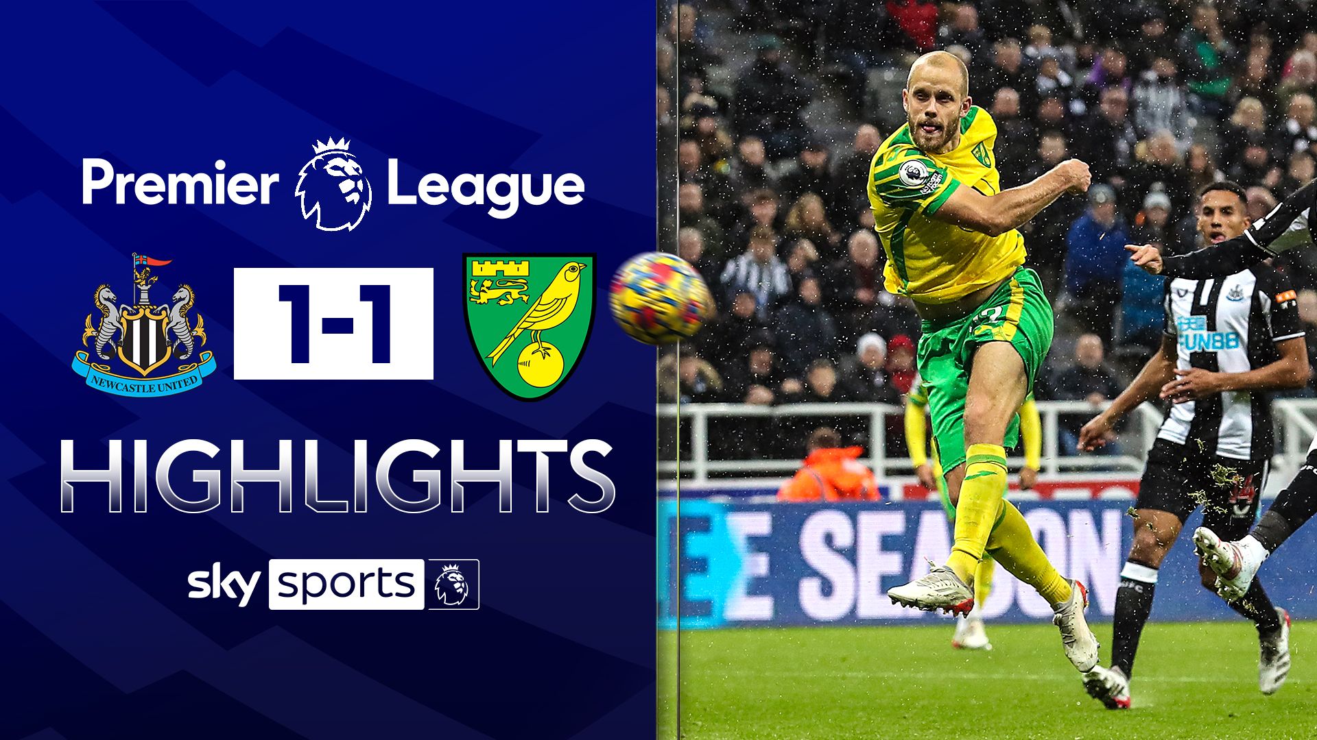 Pukki denies Newcastle first PL win with stunner