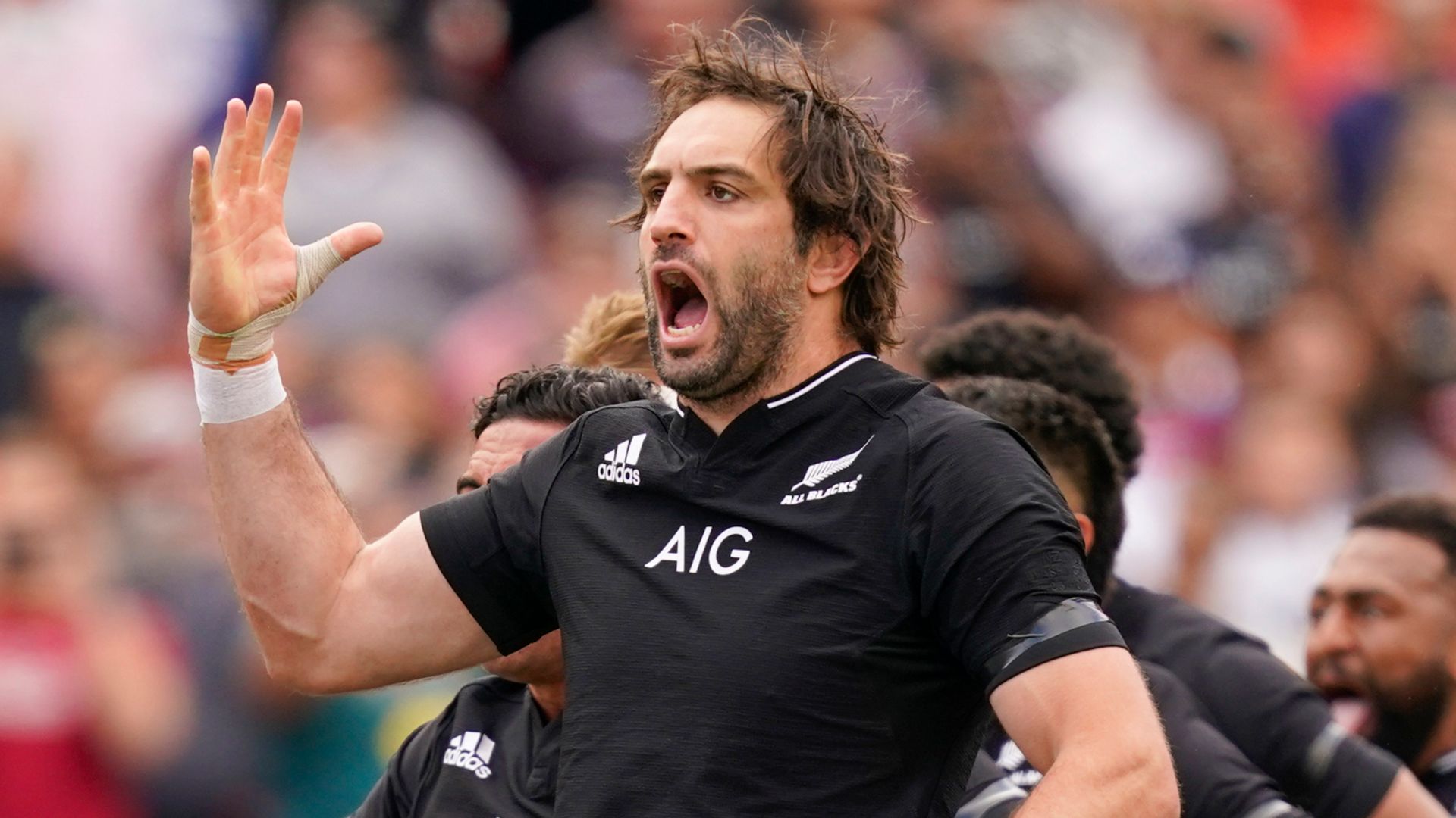 Whitelock, Vaai out of second All Blacks vs Ireland Test