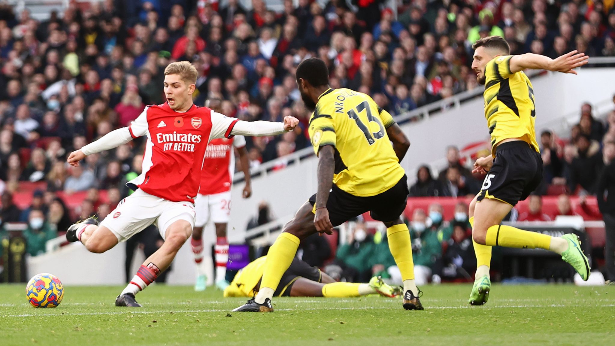 Arsenal vs Wolves highlights - Saka and Odegaard goals enough to keep  Gunners top amid nervy end 