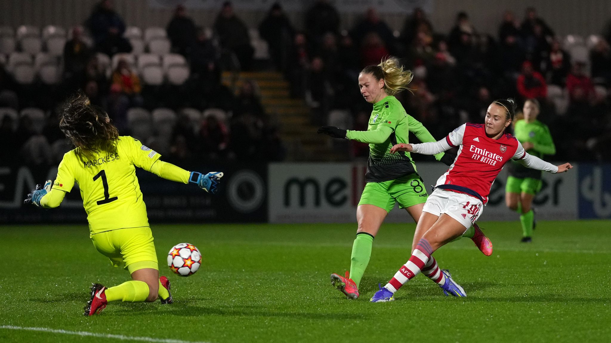 Arsenal Women 3-0 HB Koge Women: Caitlin Foord, Lotte Wubben-Moy And ...