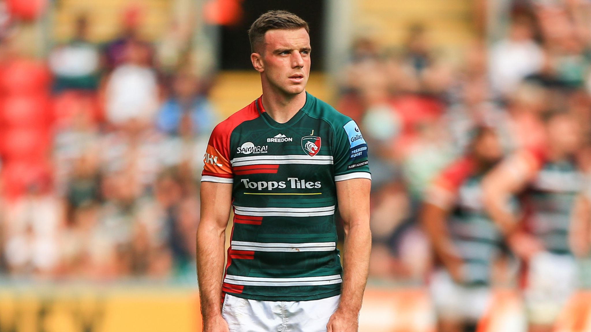 London, UK. 05th Mar, 2022. George Ford of Leicester Tigers kicks