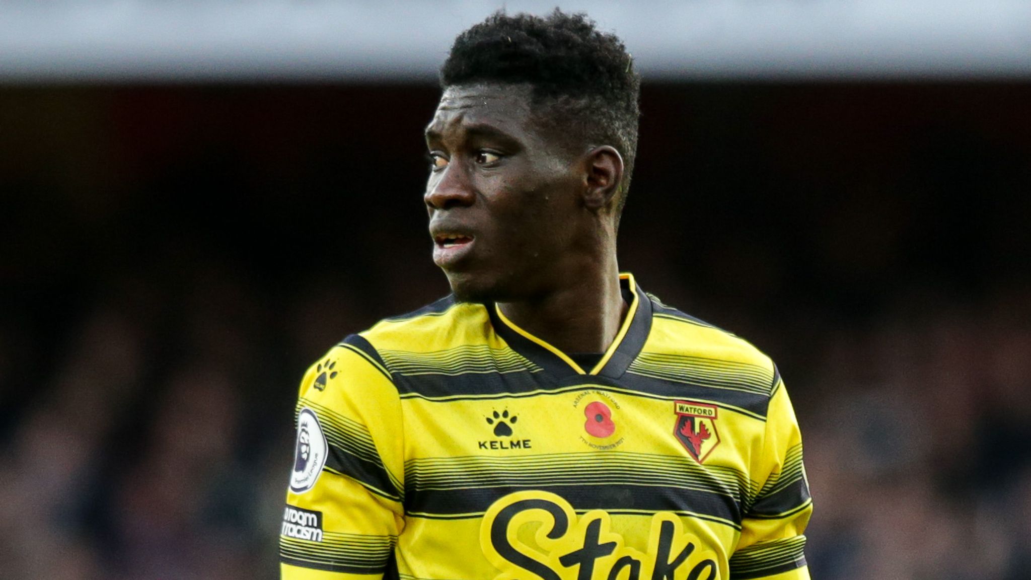 Ismaila Sarr: Watford winger out for at least a month with knee ligament  injury | Football News | Sky Sports