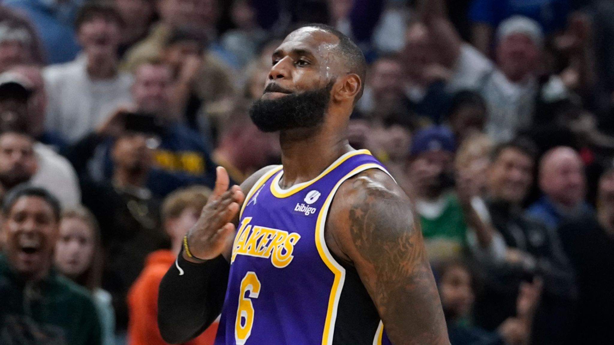 Lakers rally for win after LeBron James ejected vs. Pistons - Los