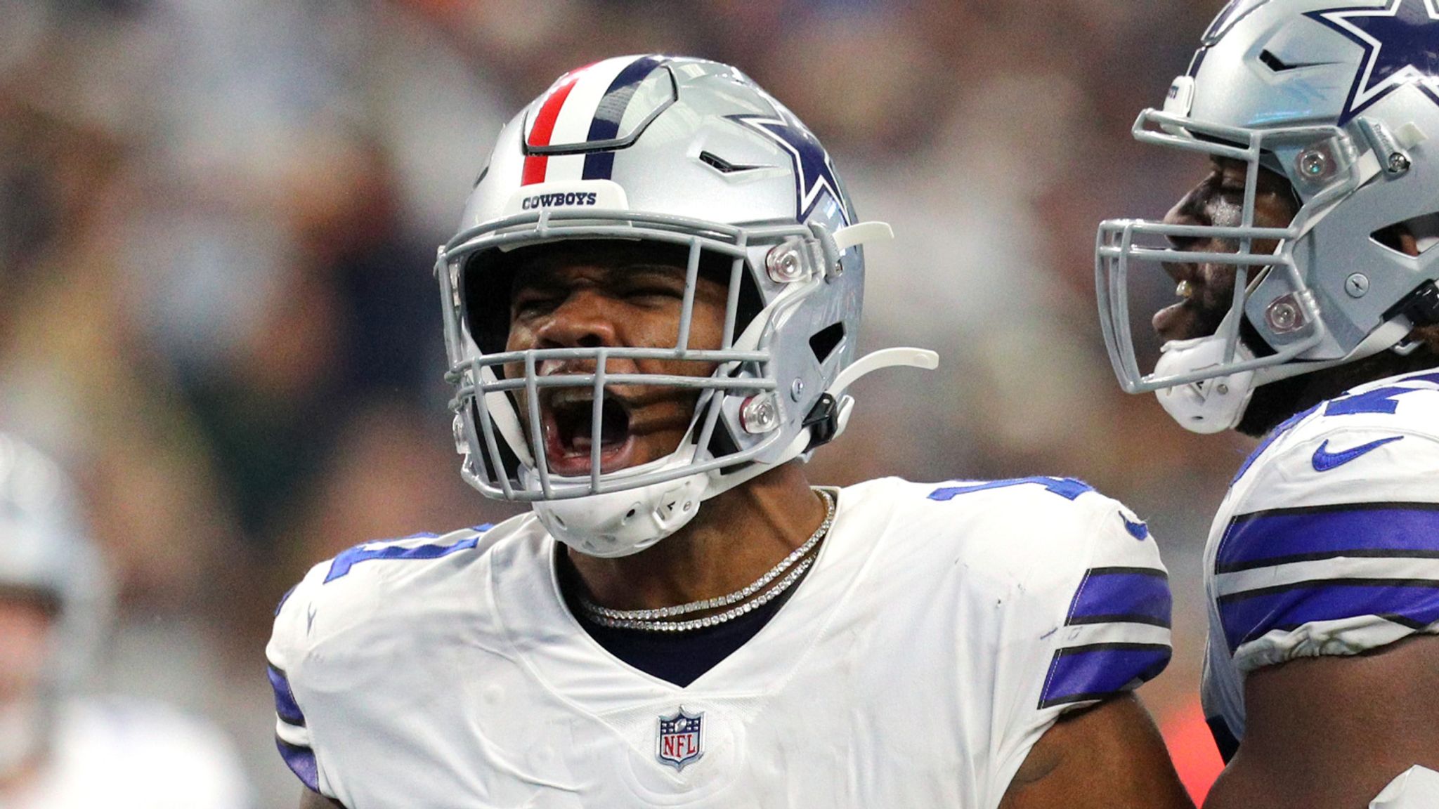 Prescott, TEs help Cowboys to Thanksgiving win over Giants