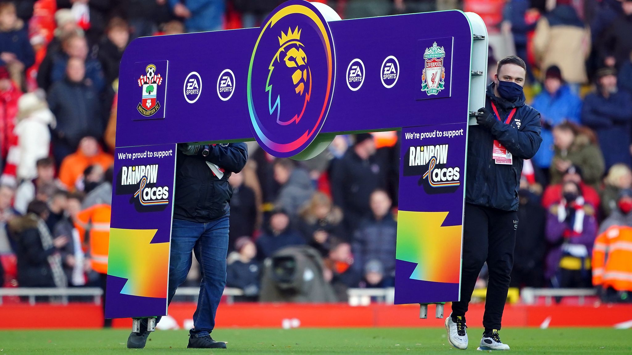 Rainbow Laces Brentford's Zanka says LGBTQ+ inclusion campaign means