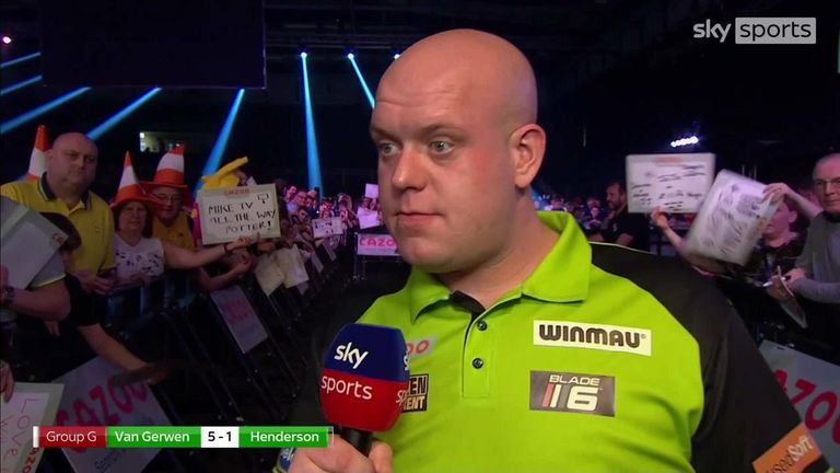 Michael van Gerwen reste catégorique, il en a encore beaucoup dans le réservoir