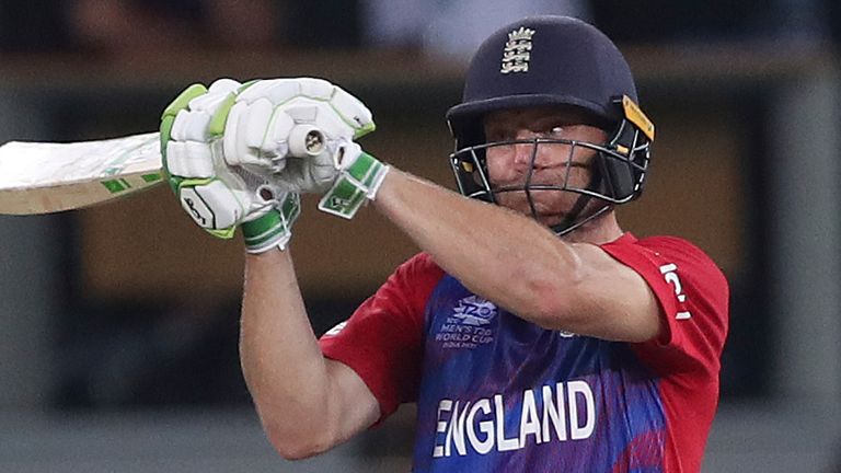 Buttler smashed five sixes and as many fours during a 32-ball 71 not out against Australia in the T20 World Cup in October