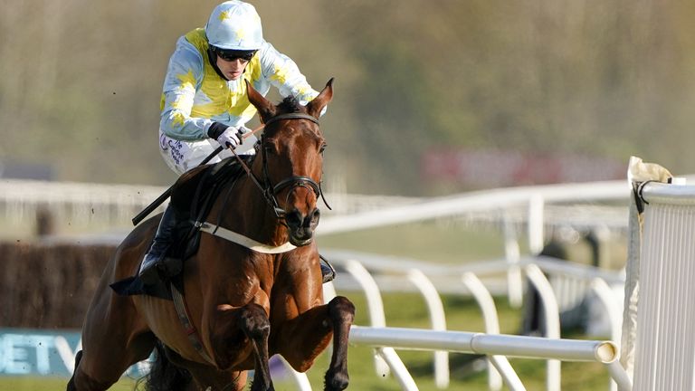 Harry Bannister riding Millers Bank 