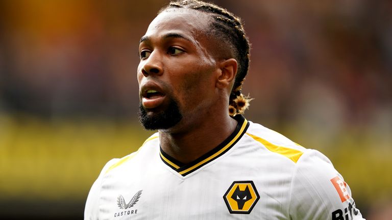 Wolves winger Adama Traore