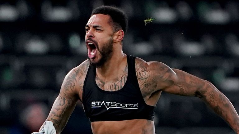 Andre Gray scored a stunning late winner for QPR at Pride Park