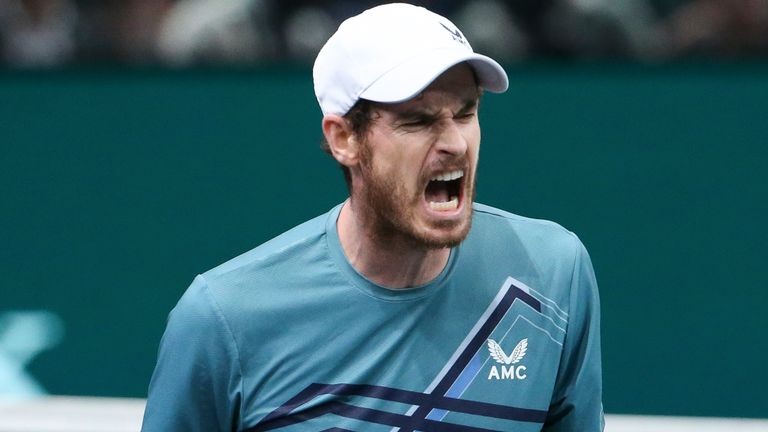 Andy Murray defeated top seed Jannik Sinner to reach the quarter-finals of the Stockholm Open