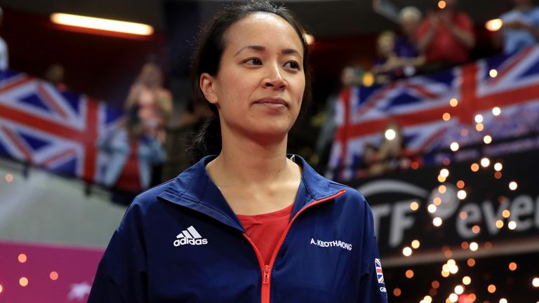 Great Britain captain Anne Keothavong will lead her side for a massive Billie Jean King Cup play-off tie in the Czech Republic