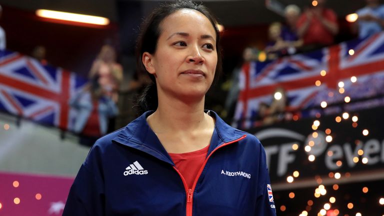 Kapitánka Veľkej Británie Anne Keothavong povedie svoj tím do play-off na Billie Jean King Cup v Českej republike.