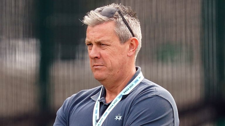 Ashley Giles has been relieved of his duties