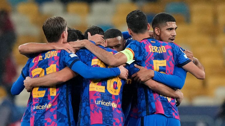 Barcelone a remporté une victoire vitale à Kiev