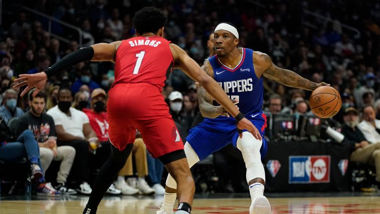 Highlights of the Portland Trail Blazers against the Los Angeles Clippers in Week 4 of the NBA.