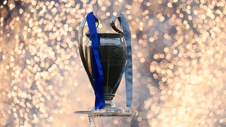 Le trophée de la Ligue des Champions