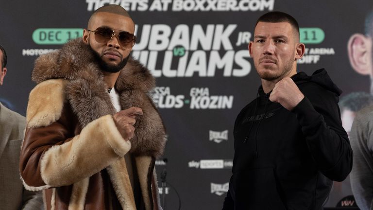Chris Eubank Jr and Liam Williams offer no ‘respect’ ahead of grudge fight: ‘Ether he will quit or get knocked out’ |  Boxing News
