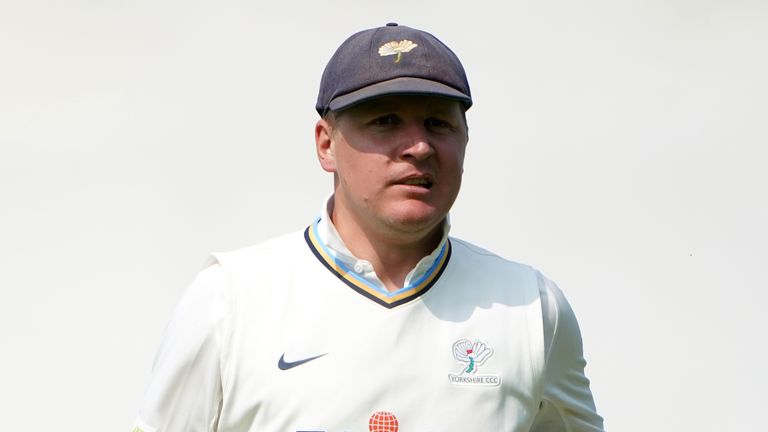 Gary Ballance during a County Championship match for Yorkshire at Headingley back in June