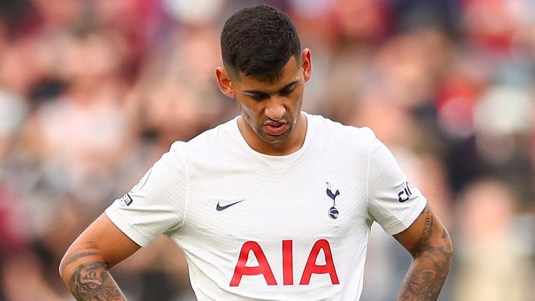 Cristian Romero will miss Spurs' clash with Leeds