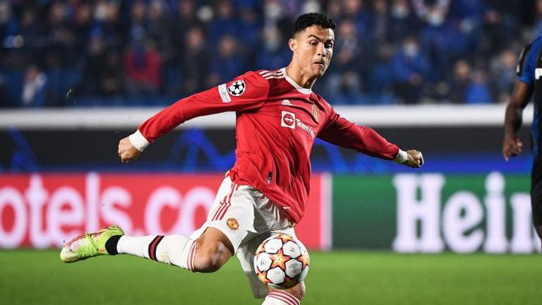 Cristiano Ronaldo's late volley salvaged a point for Man Utd at Atalanta
