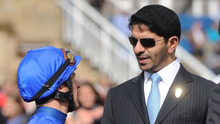 Frankie Dettori and Saeed bin Suroor