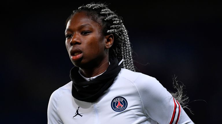 Aminata Diallo, 26, has played for PSG for five years