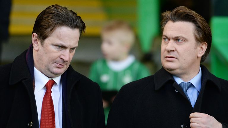 Sandy (left) and James Easdale 