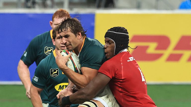 Maro Itoje and Eben Etzebeth will lock horns once again