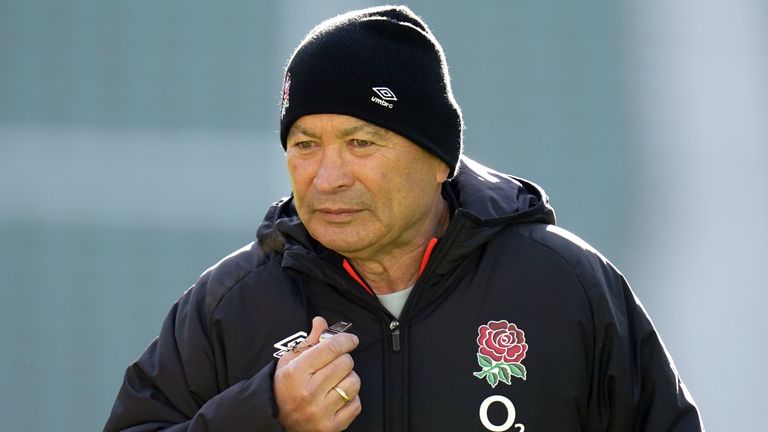 England Training - Twickenham Stadium - Friday November 5th
England head coach Eddie Jones during a training session at Twickenham Stadium, London. Picture date: Friday November 5, 2021.