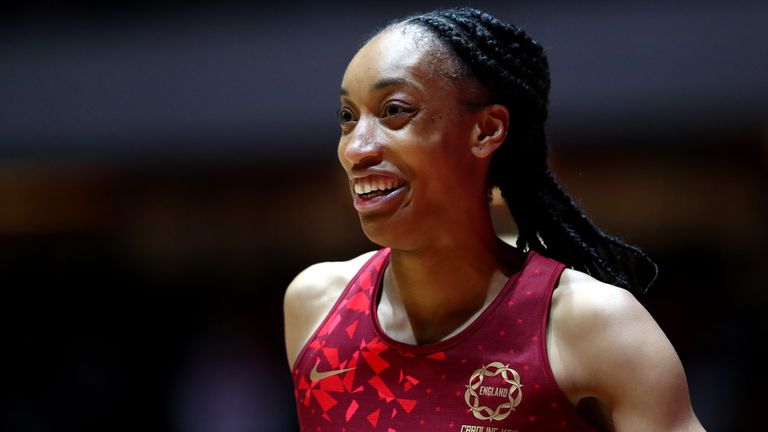 Layla Guscoth was exceptional for England's Vitality Roses