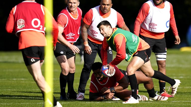 England are preparing for their first match of the autumn when they face Tonga
