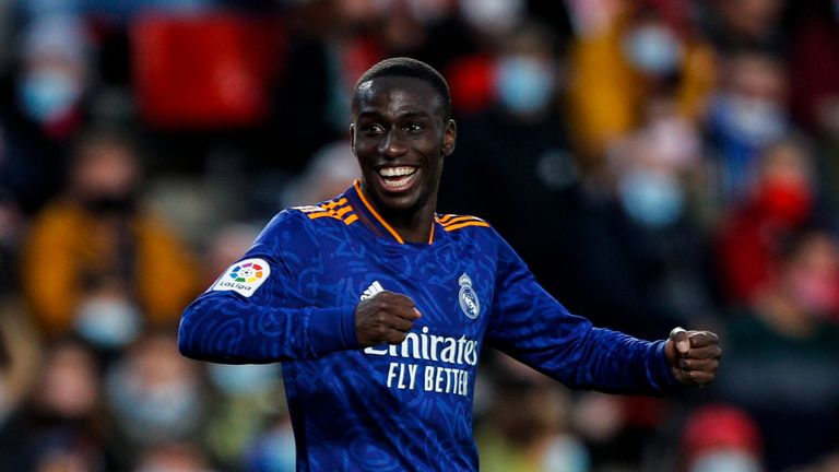 Ferland Mendy's goal was his first in La Liga this season