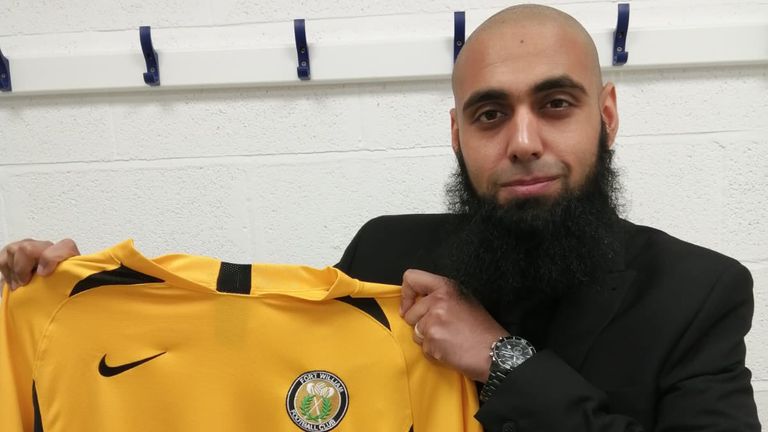 Shadab Iftikhar is taking over at Highland League side Fort William