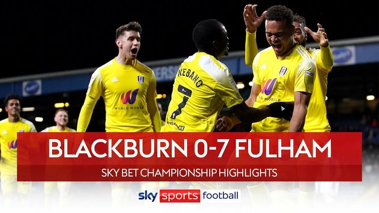 Blackburn vs fulham 2025 h2h