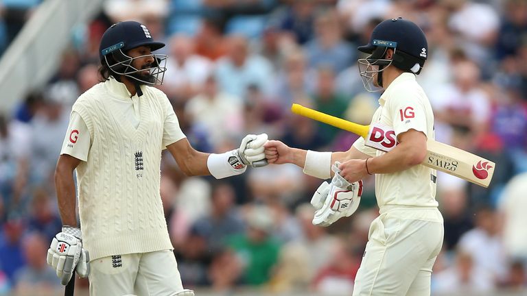 PA - Haseeb Hameed and Rory Burns