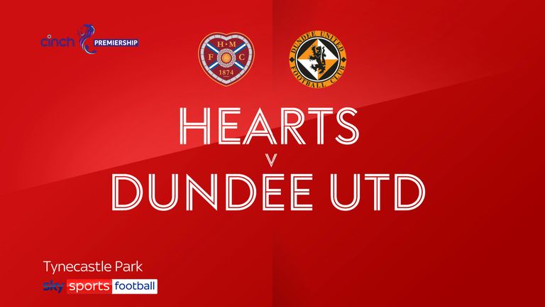 Hearts v Dundee Utd