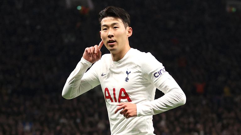 Heung-Min Son scored the first goal for Tottenham under Antonio Conte against Vitesse