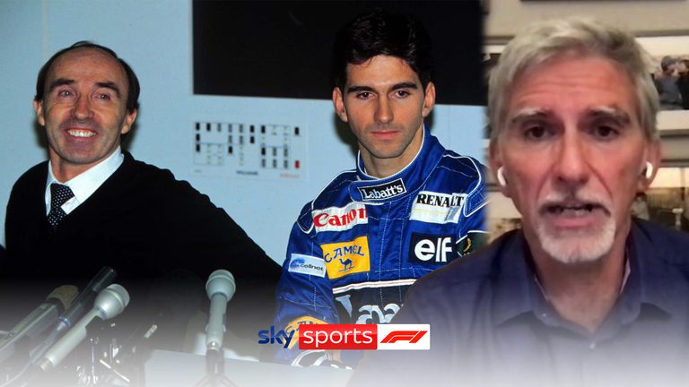 Damon Hill pays tribute to Frank Williams