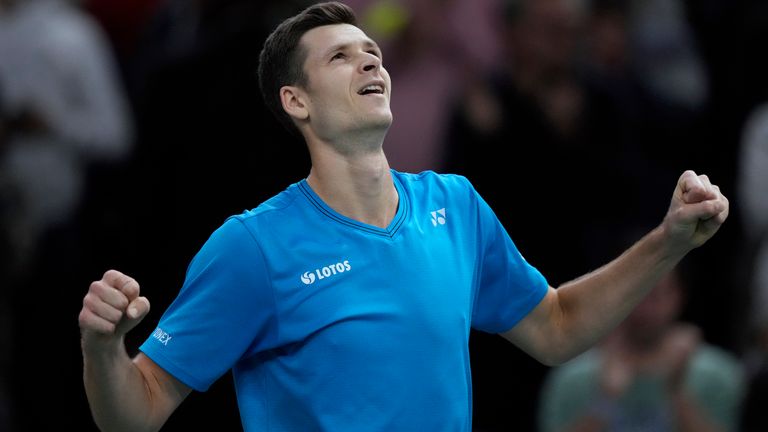 Hubert Hurkacz clinched the eighth and final spot at the ATP Finals in Turin