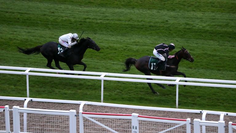 I Am Maximus looks an exciting novice hurdler for the Nicky Henderson team.