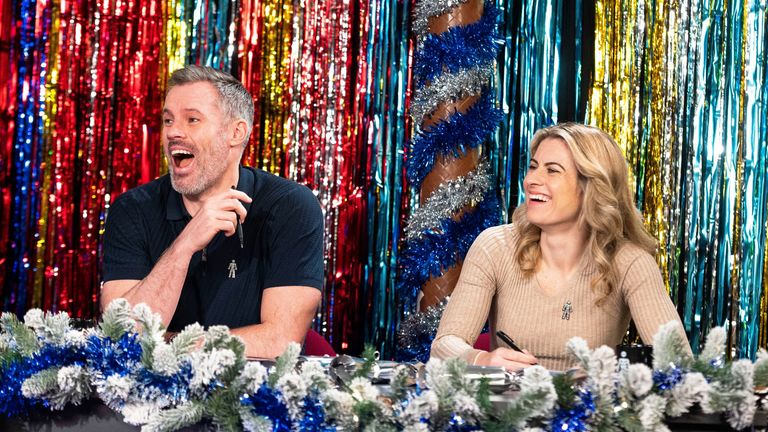 Only good vibes with Jamie Carragher and Karen Carney